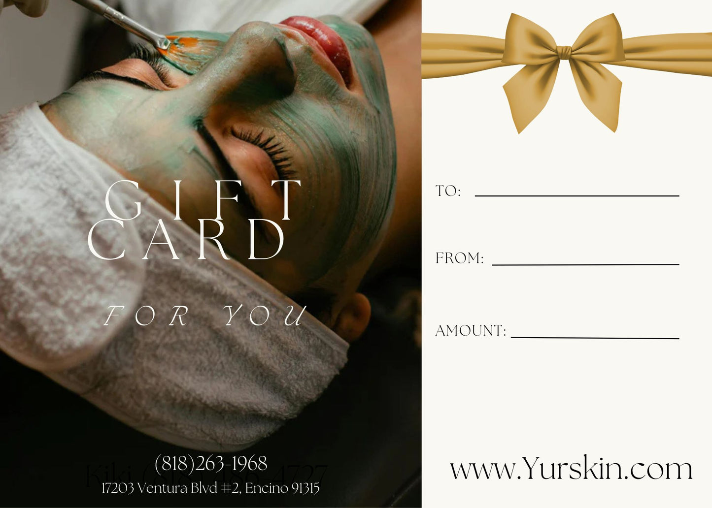 Yurskin Gift Card